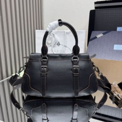 Replica Borsa shopping/tote grande Prada 1BG604 Nero Imitazioni Replica qualità specchio Borsa shopping/tote grande Prada 1BG604 Nero