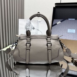 Replica Borsa shopping/tote grande Prada 1BG604 Grigio Imitazioni Replica qualità specchio Borsa shopping/tote grande Prada 1BG604 Grigio
