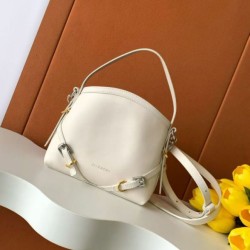 Replica qualità specchio Borsa a spalla Givenchy Voyou Nano beige