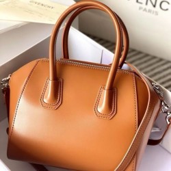 Replica Qualità superiore replica tote Givenchy Antigona Mini in pelle marrone Imitazioni Replica qualità specchio Qualità superiore replica tote Givenchy Antigona Mini in pelle marrone