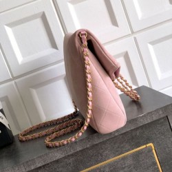 Replica Borsa tote pieghevole Diana Chanel scamosciata piccola/media/grande Rosa Imitazioni Replica qualità specchio Borsa tote pieghevole Diana Chanel scamosciata piccola/media/grande Rosa