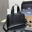 Replica Perfetta a mano grande Prada 1BB148 nera