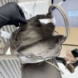 Borsa a secchiello Prada Darling Mini 1BE087 Grigio