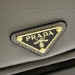 Borsa a secchiello Prada Darling Mini 1BE087 Grigio