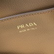 Borsa a secchiello Prada Darling Mini 1BE087 marrone