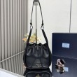 Borsa a secchiello Prada Darling Mini 1BE087 Nero