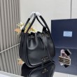 Borsa a secchiello Prada Darling Mini 1BE087 Nero