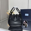 Borsa a secchiello Prada Darling Mini 1BE087 Nero