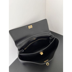 Borsa a tracolla Balenciaga Rodeo Medium nera oro
