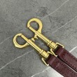 Borse Replica fedele Celine Soft Triomphe Besace bordeaux