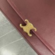 Borse Replica fedele Celine Soft Triomphe Besace bordeaux