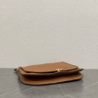 Borsa a tracolla Celine Soft Triomphe Besace Marrone