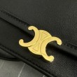 Borsa a tracolla Celine Soft Triomphe Besace Nero