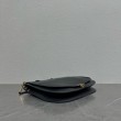 Borsa a tracolla Celine Soft Triomphe Besace Nero