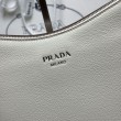Borse Firmate Replica a tracolla/hobo grande Prada Aimèe Classic beige