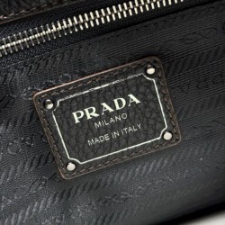 Borsa a tracolla/hobo grande Prada Aimèe Classic nera