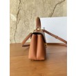 Borsa Replica 1:1 Celine Teen Nino con manico superiore in pelle di vitello liscia Marrone