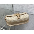 Borse Firmate Replica Dior Bobby media East-West Dior Oblique jacquard Marrone