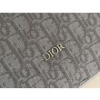 Borsa Hobo Dior Medium Dior Slider Zipped da uomo Dior Oblique jacquard nera