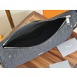 Borsa Hobo Dior Medium Dior Slider Zipped da uomo Dior Oblique jacquard nera