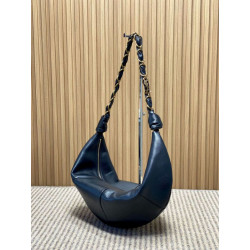 Borsa hobo YSL Saint Laurent Amalia nera