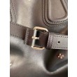 Borse Firmate Replica Nightingale Givenchy con dettagli a croce color argento nera