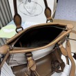 Borsa shopping/tote grande Prada 1BG604 Caramello