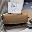 Borsa shopping/tote grande Prada 1BG604 Caramello