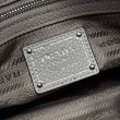 Borsa shopping/tote grande Prada 1BG604 Grigio