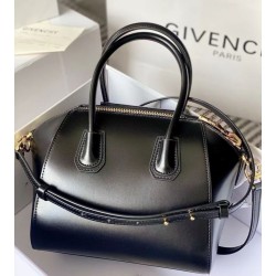 Borse Firmate Replica tote Givenchy Antigona Mini in pelle nera