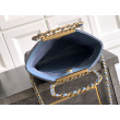 Borse Imitazioni tote pieghevole Diana Chanel scamosciata piccola/media/grande Blu Borse Imitazioni tote pieghevole Diana Chanel scamosciata piccola/media/grande Blu