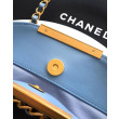 Borse Imitazioni tote pieghevole Diana Chanel scamosciata piccola/media/grande Blu Borse Imitazioni tote pieghevole Diana Chanel scamosciata piccola/media/grande Blu