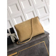 Borse Replica tote pieghevole Diana Chanel scamosciata piccola/media/grande marrone