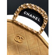 Borse Replica tote pieghevole Diana Chanel scamosciata piccola/media/grande marrone