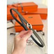 Pari all'originale replica cintura Hermes Donna My H e reversibile Hermès sur Mer 13 mm