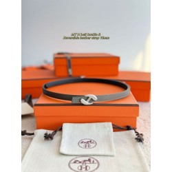 Pari all'originale replica cintura Hermes Donna My H e reversibile Hermès sur Mer 13 mm