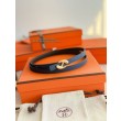 cintura Hermes Donna My H e reversibile Hermès sur Mer 13 mm Blu/Nero