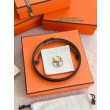 Alta gamma replica cintura Hermes Donna My H e reversibile Hermès sur Mer 13 mm marrone/Nero