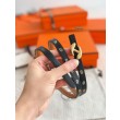 cintura Hermes Donna My H e reversibile Hermès sur Mer 13 mm Nero/marrone