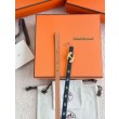 cintura Hermes Donna My H e reversibile Hermès sur Mer 13 mm Nero/marrone