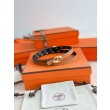 cintura Hermes Donna My H e reversibile Hermès sur Mer 13 mm Nero/marrone