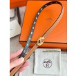 cintura Hermes Donna My H e reversibile Hermès sur Mer 13 mm Nero/marrone