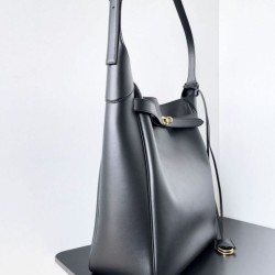 Replica Borsa hobo grande Balenciaga Bel Air nera Imitazioni Replica qualità specchio Borsa hobo grande Balenciaga Bel Air nera