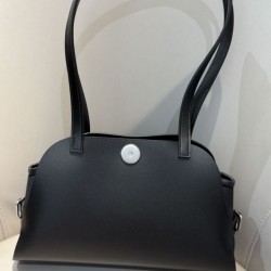 Replica qualità specchio Borsa a tracolla Hermes Tablier Sellier Nero