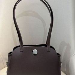 Replica qualità specchio Borsa a tracolla Hermes Tablier Sellier Ebano