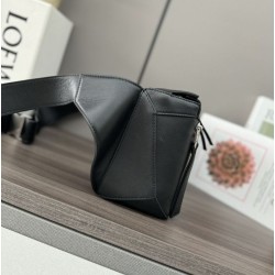 Marsupio classico piccolo Puzzle Edge Loewe Nero