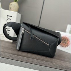 Marsupio classico piccolo Puzzle Edge Loewe Nero