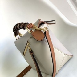 Replica Borsa Loewe piccola Puzzle Edge multicolore nappa di vitello Imitazioni Replica qualità specchio Borsa Loewe piccola Puzzle Edge multicolore nappa di vitello