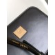 Replica Borsa piccola Loewe Goya nera Imitazioni Replica qualità specchio Borsa piccola Loewe Goya nera