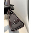 Borsa a tracolla Hermes Tablier Sellier Ebano Borsa a tracolla Hermes Tablier Sellier Ebano